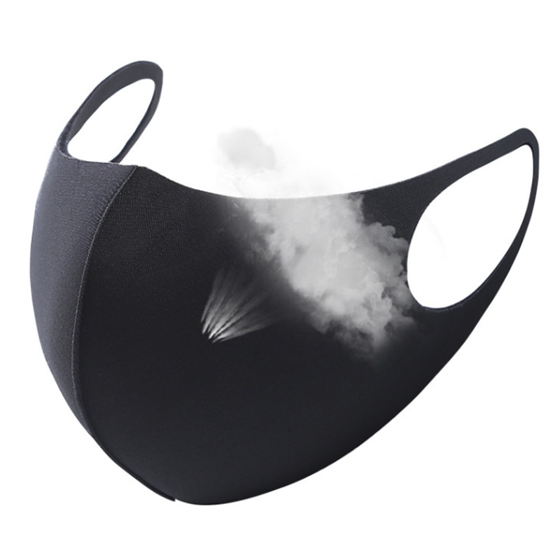 10 pièces Masque visage noir bouche Masque réutilisable Masque lavable Mascarillas Masque Facial Masque Facial