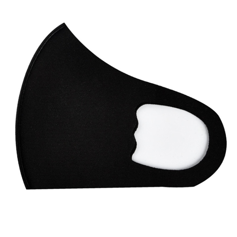 10 pièces Masque visage noir bouche Masque réutilisable Masque lavable Mascarillas Masque Facial Masque Facial