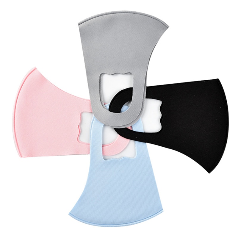 10 pièces Masque visage noir bouche Masque réutilisable Masque lavable Mascarillas Masque Facial Masque Facial